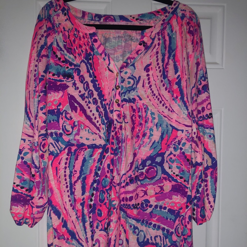 Lilly Pulitzer Long Sleeve Essie Dress